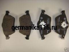 Оригинальные передние тормозные колодки для Octavia Tour 1J0698151L